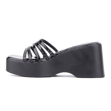 Olivia Miller Women's Dreamer Wedge Sandals
