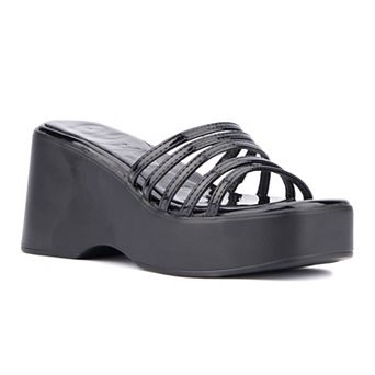 Olivia Miller Women's Dreamer Wedge Sandals