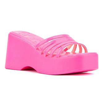 Olivia Miller Women's Dreamer Wedge Sandals
