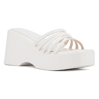 Olivia Miller Women's Dreamer Wedge Sandals