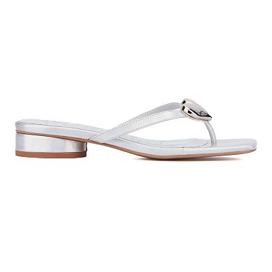 Olivia Miller Women's Love Buzz Flat Sandals