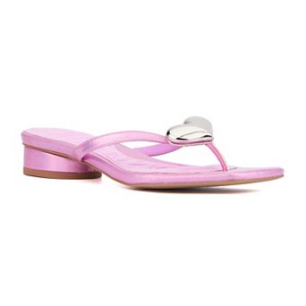 Olivia Miller Women's Love Buzz Flat Sandals