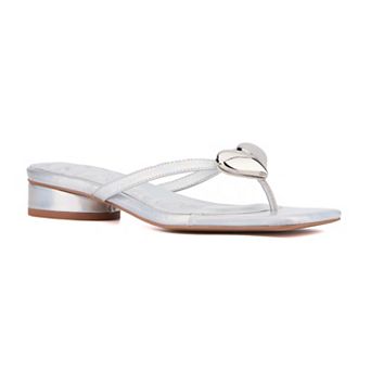 Olivia Miller Women's Love Buzz Flat Sandals