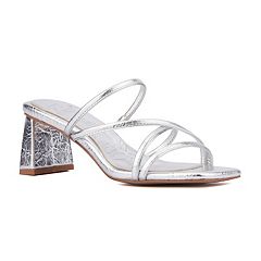 Shops kohls silver sandals