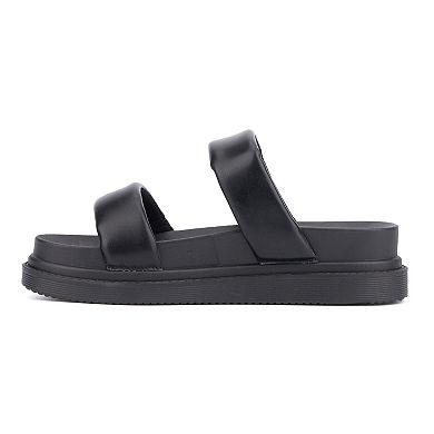 Olivia Miller Women's Pto Platform Sandals