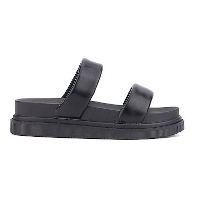 Olivia Miller Women's Pto Platform Sandals