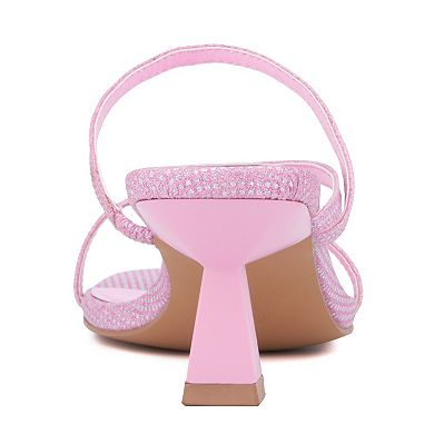 Olivia Miller Women's Angelic Heels Sandals