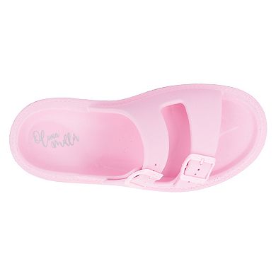 Olivia Miller Women's Sparkles Slide Sandals