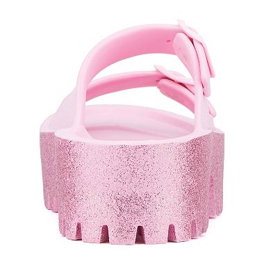 Olivia Miller Women's Sparkles Slide Sandals