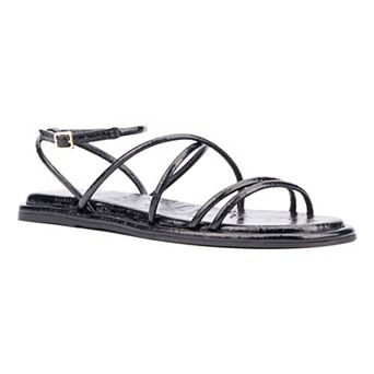 Olivia Miller Women's Public Eye Strappy Sandals