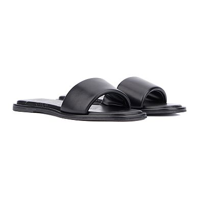 Olivia Miller Women's Power Play Slide Sandals