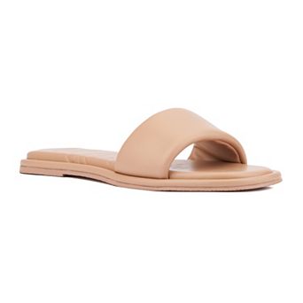 Olivia Miller Women's Power Play Slide Sandals