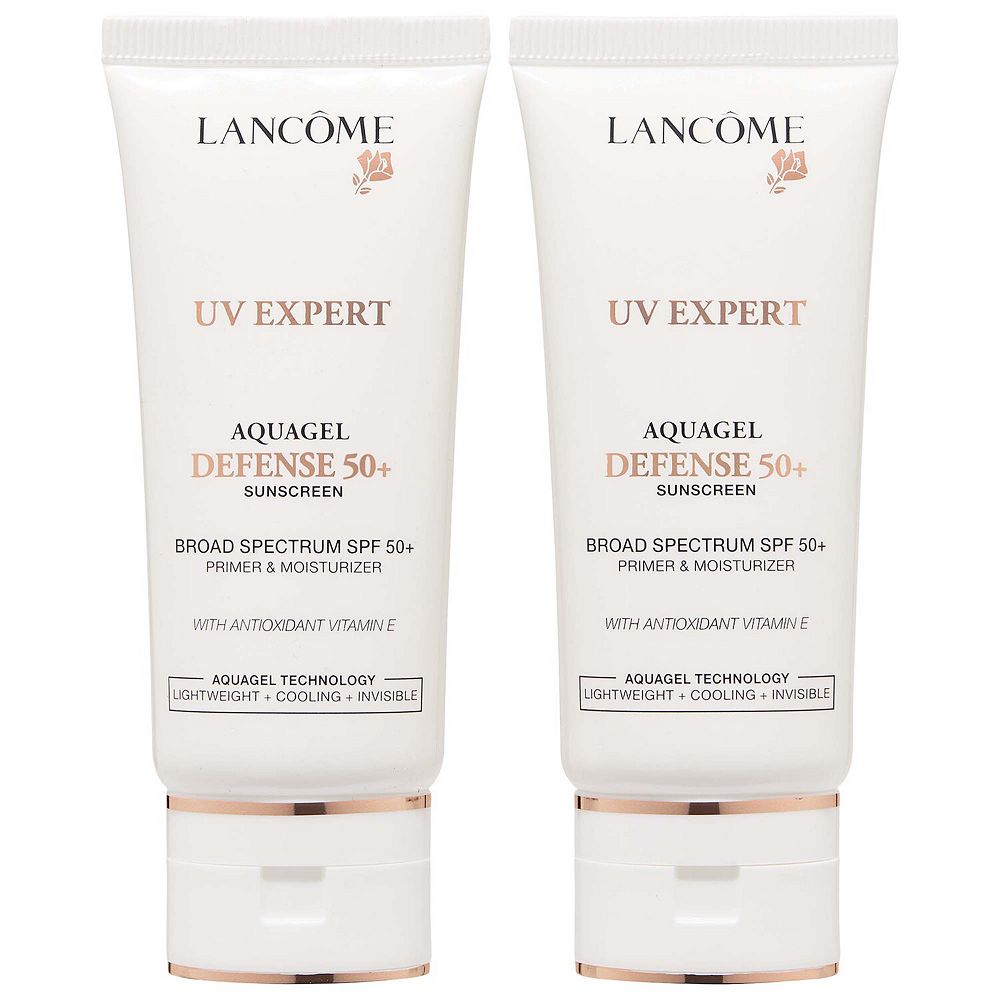 完全未開封！LANCOMEアプソリュプレシャセルUV 50ミリ&レクストレおまけ Lancome UV Expert Defense SPF 50+ Primer & Moisturizer