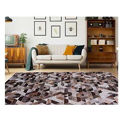 Linon Laredo Granbury Patchwork Rug