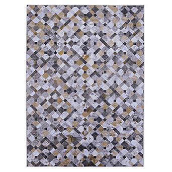 Linon Laredo Granbury Patchwork Rug