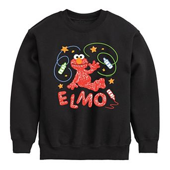 Boys 8-20 Sesame Street Scribble Elmo Fleece Sweatshirt
