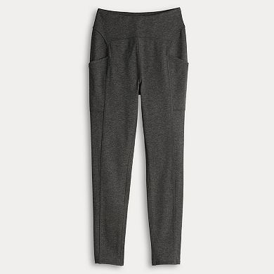 Juniors' SO® Seamed Pocket Leggings