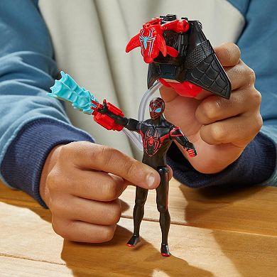 Marvel Spider-Man Miles Morales Aqua Web Splashers Figure Toy by Hasbro
