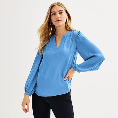 売れ筋商品|||エヌワイディージェイ カットソー トップス レディース Women's Pintuck Blouse Top Cloud Nine Pintuck Blouse - Cloud Nine Pink | NYDJ