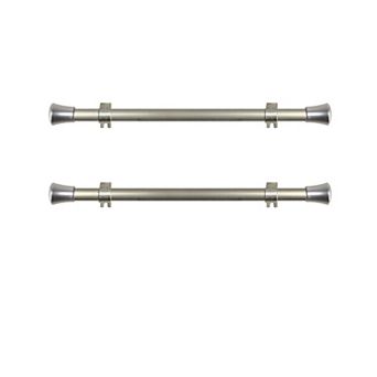 Rod Desyne 5/8" Side Curtain Rod 2 pc Set