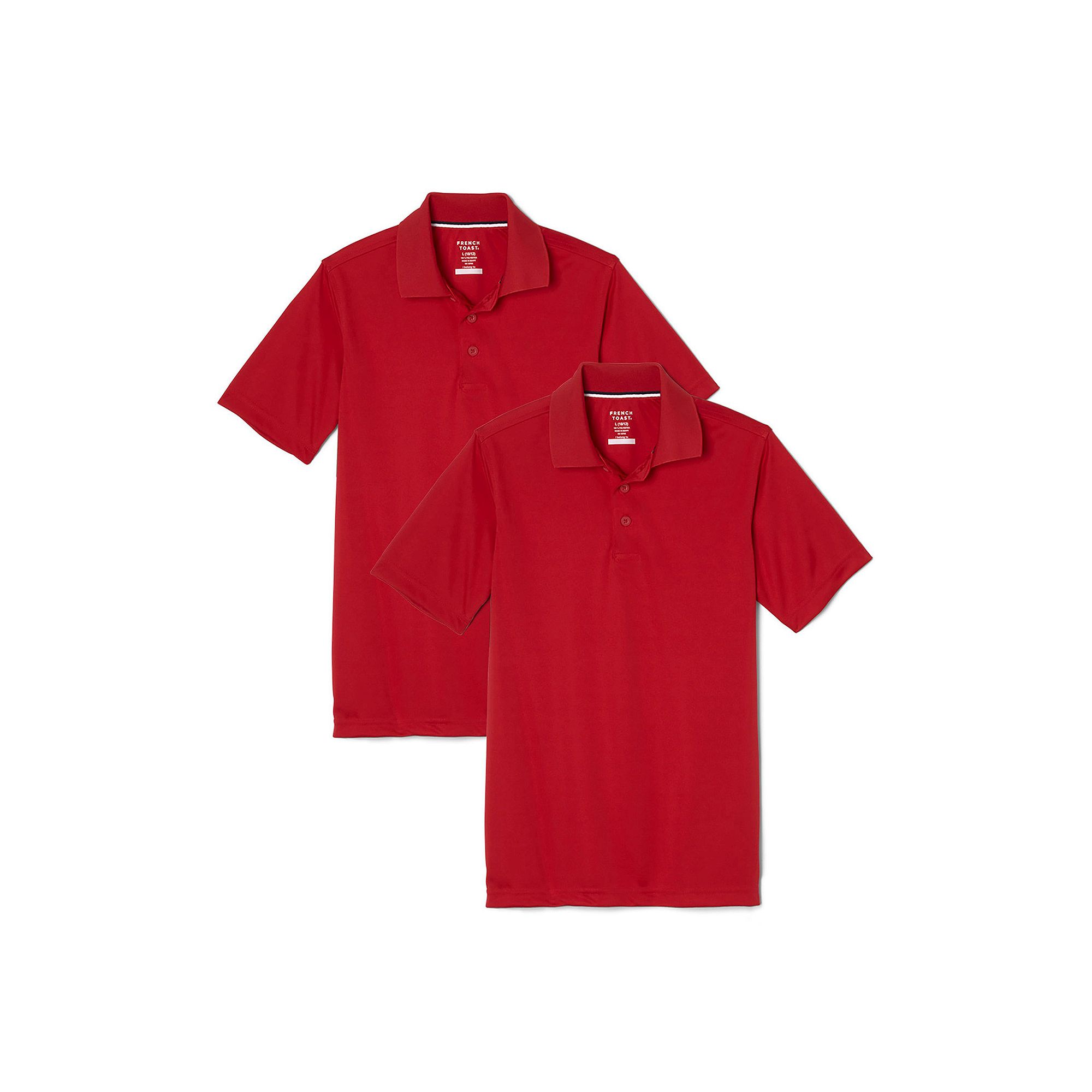 Boys 4-20 French Toast 2-Pack Sport Polo, Boys, Size: 6-7, Red
