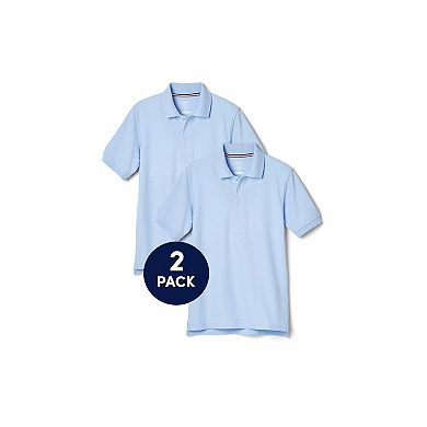 Kids 4-20 French Toast 2-pack Short Sleeve Pique Polo