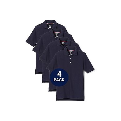 Boys 4-20 French Toast Short Sleeve Pique Polo 4-pk. Set
