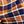 Navy Gold Plaid