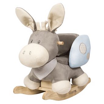Nattou Cappuccino Donkey Rocker - Brown/beige Rocking Horse