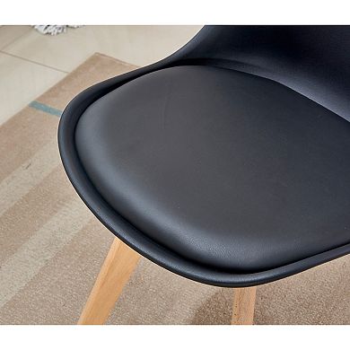 Best Master Furniture Mirage Modern 5-Piece Solid Wood Dining Set