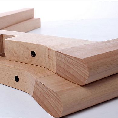 Best Master Furniture Mirage Modern 5-Piece Solid Wood Dining Set