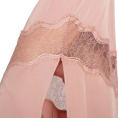 Heavenly Bodies Lace Slip Dress
