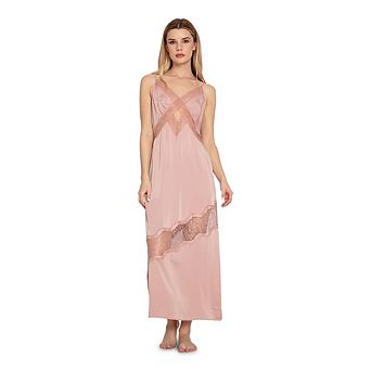 Heavenly Bodies Lace Slip Dress