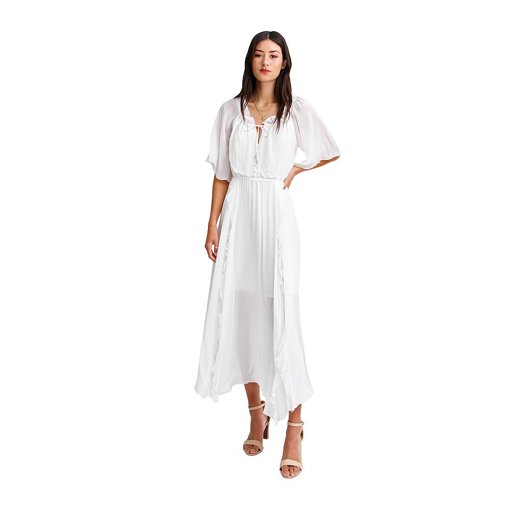 Viscose Belt Dress Amour