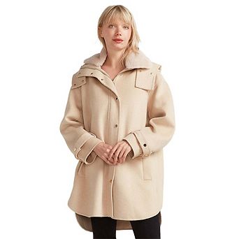 Heavy Hearted Detachable Hooded Coat