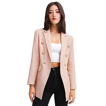 Princess Polina Textured Weave Blazer