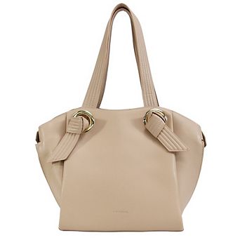 Heart Of Gold Leather Shoulder Bag
