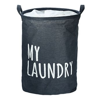 Foldable Laundry Hamper With Handle For Bedroom Bathroom 15.75"x19.69"