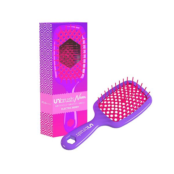 UNbrush Detangling Hair Brush - Neon Purple