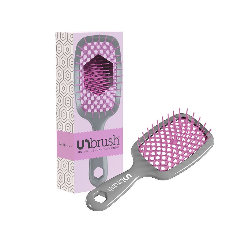 fhi heat unbrush detangling brush - orchid lavender