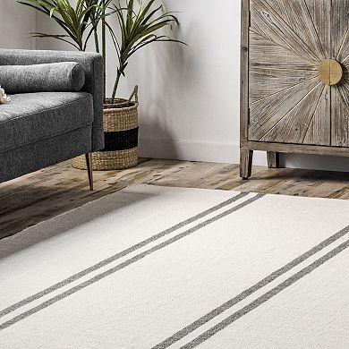 Lauren Liess Elowen Double Striped Area Rug