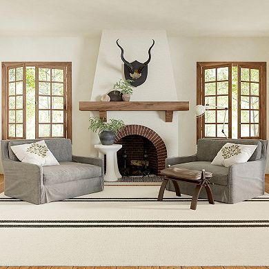 Rugs USA Elowen Double Striped Area Rug