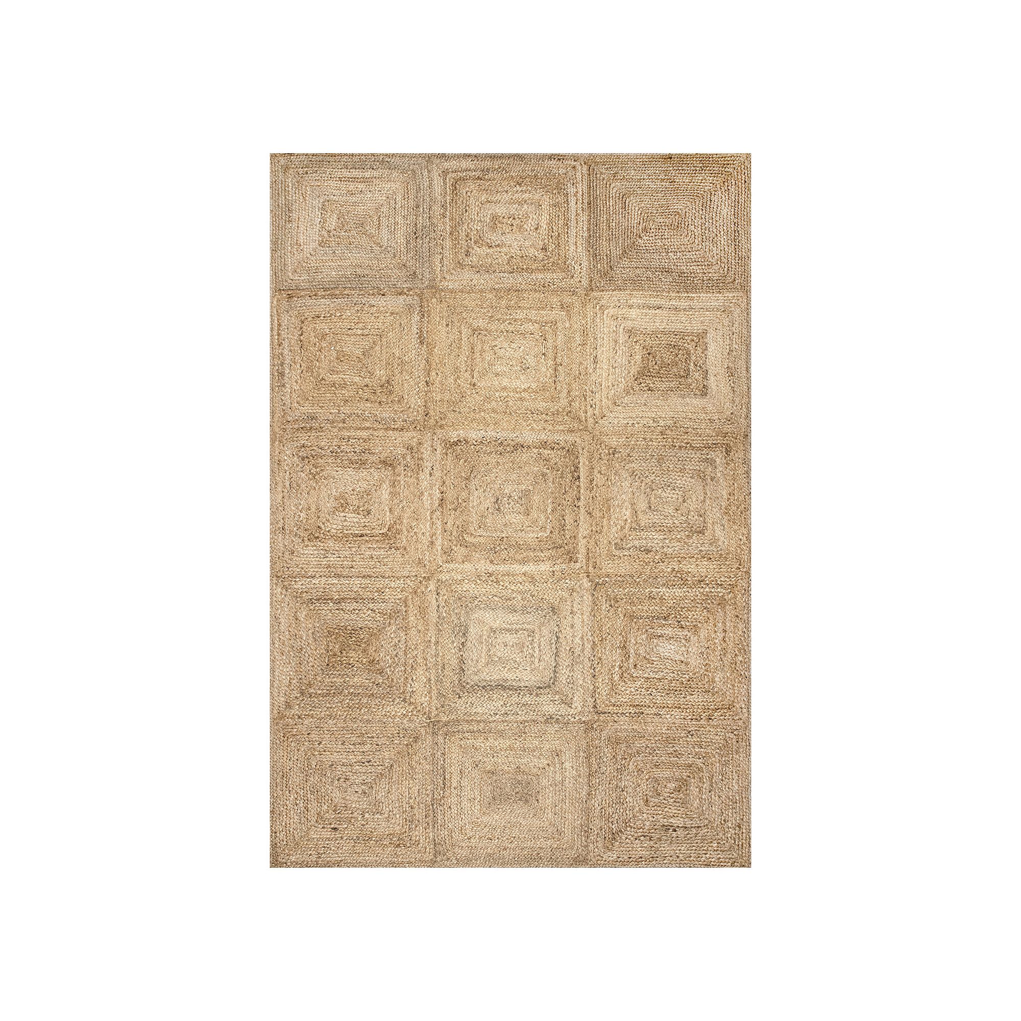 Rugs USA Juniper Tiled Area Rug, Natural