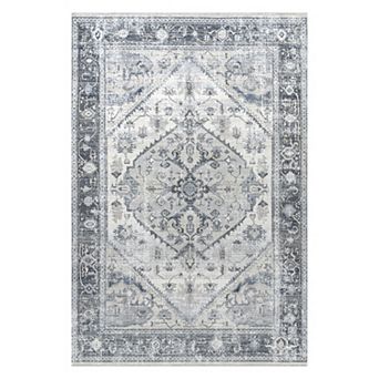 Rugs USA Larkspur Persian Fringed Area Rug