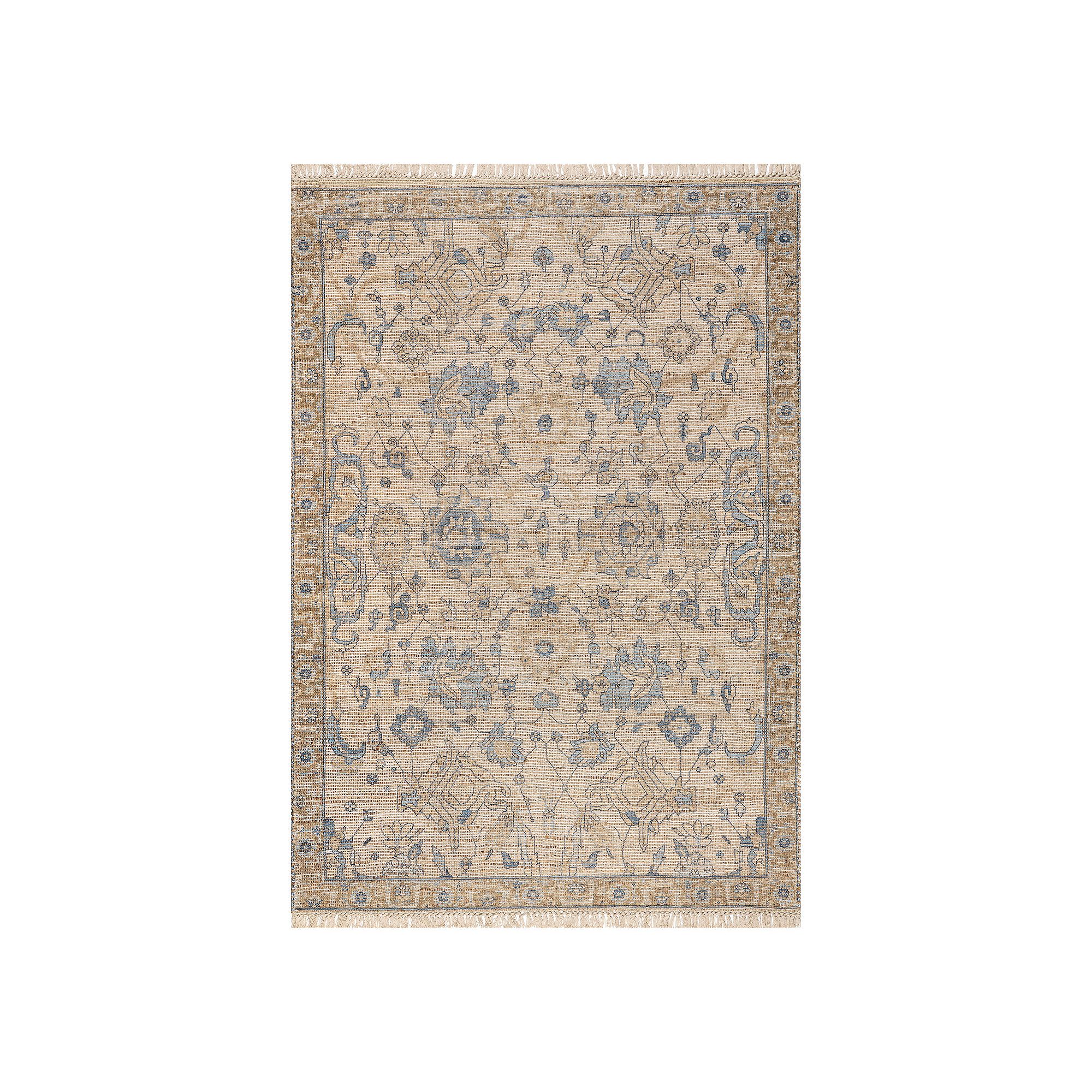 Rugs USA Marigold Vintage Tasseled Area Rug, Brown