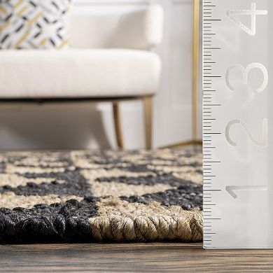 Lauren Liess Arrowroot Geometric Tasseled Area Rug