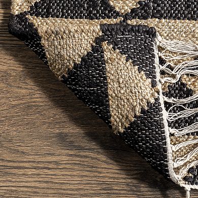 Rugs USA Arrowroot Geometric Tasseled Area Rug