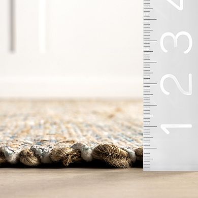 Rugs USA Lennox Persian Medallion Tassel Area Rug