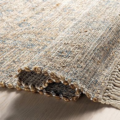 Rugs USA Lennox Persian Medallion Tassel Area Rug