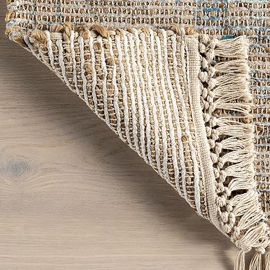 Rugs USA Lennox Persian Medallion Tassel Area Rug